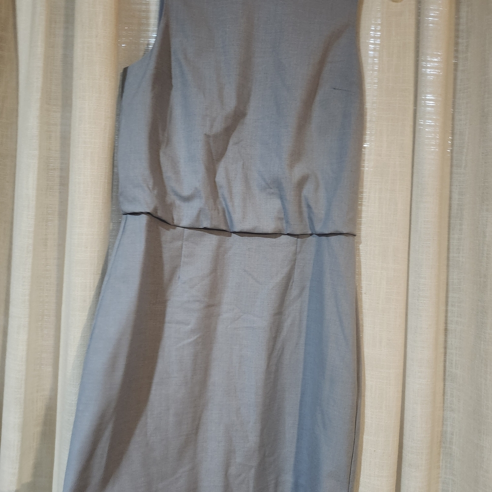 Banana Republic Light Gray Mini Dress